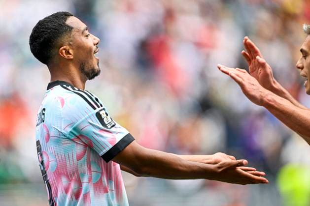 Belgium vs Senegal - 2026 FIFA World Cup, WM, Weltmeisterschaft, Fussball SEATTLE, USA - JULY 01 : Tielemans Youri midfielder of Belgium celebrating scoring a goal (2-2) during the FIFA World Cup 2026 Round of 32 match between Belgium and Senegal at the Lumen Field stadium on July 01, 2026 in Seattle, USA, 15 06 2026 Seattle United States of America  Copyright: xNicoxVereeckenx