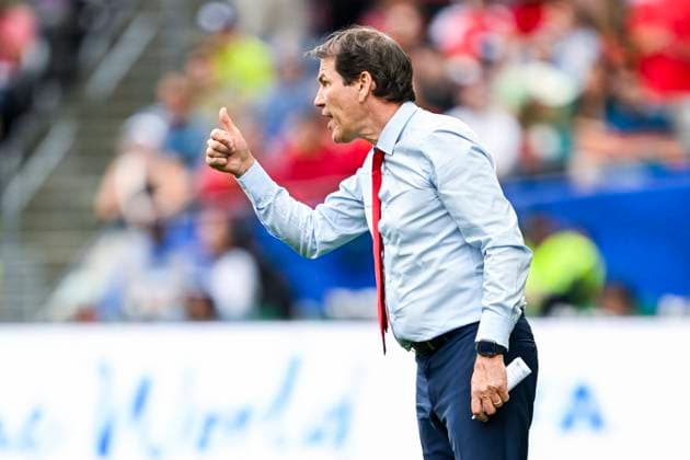 Belgium vs Senegal - 2026 FIFA World Cup, WM, Weltmeisterschaft, Fussball SEATTLE, USA - JULY 01 : Garcia Rudi head coach of Belgium during the FIFA World Cup 2026 Round of 32 match between Belgium and Senegal at the Lumen Field stadium on July 01, 2026 in Seattle, USA, 15 06 2026 Seattle United States of America  Copyright: xNicoxVereeckenx