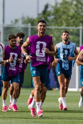Cristiano Ronaldo of Portugal in action during the training session of FIFA World Cup, WM, Weltmeisterschaft, Fussball Round of 32 game between Portugal and Croatia at Centennial Park on July 1, 2026 in Toronto, Ontario, Canada  Copyright: xCurtisxWongx xSPPx Sportspressphoto_SPR182337