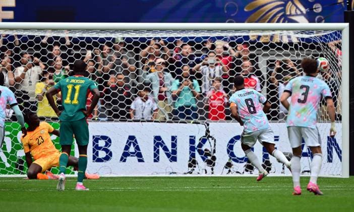 Belgium s Youri Tielemans scores from penalty during a soccer game between Belgian national team, Nationalteam Red Devils and Senegal, on Wednesday 01 July 2026, at the Seattle Field, in Seattle, a 1 16 finals game in the FIFA World Cup, WM, Weltmeisterschaft, Fussball 2026. DIRKxWAEM  x180126698x