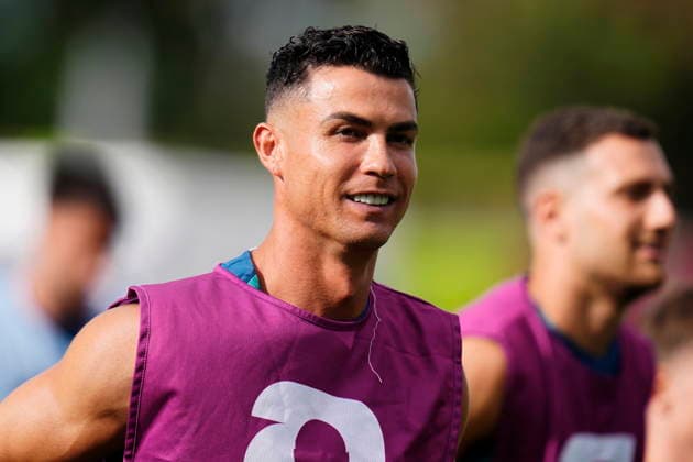 July 1, 2026, Toronto, On, CANADA: Portugal s Cristiano Ronaldo (7) participates in a World Cup training session ahead of their match against Croatia in Toronto on Wednesday, July 1, 2026. Canada News - July 1, 2026  - ZUMAc35_ 20260701_zaf_c35_105 Copyright: xChrisxYoungx