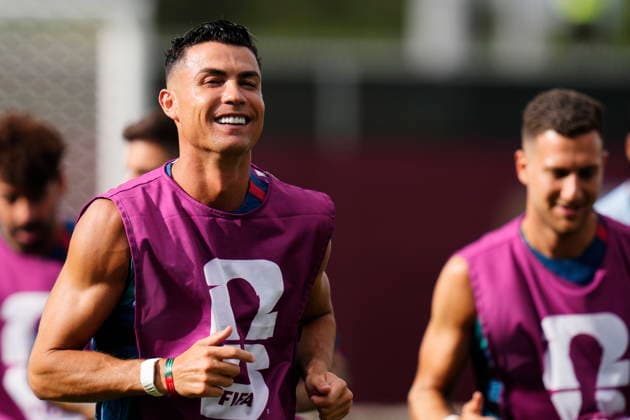July 1, 2026, Toronto, On, CANADA: Portugal s Cristiano Ronaldo (7) participates in a World Cup training session ahead of their match against Croatia in Toronto on Wednesday, July 1, 2026. Canada News - July 1, 2026  - ZUMAc35_ 20260701_zaf_c35_108 Copyright: xChrisxYoungx