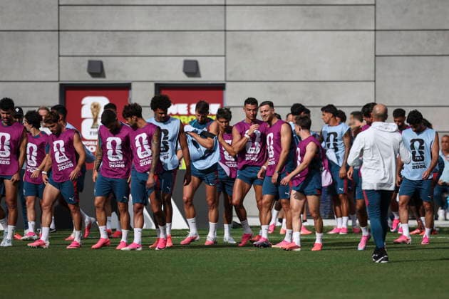 FIFA World Cup, WM, Weltmeisterschaft, Fussball 2026 - Portugal training session Portugal soccer team players during the training session at Centennial Park in Toronto for the FIFA World Cup 2026, in Toronto, Canada, 01 July 2026. TORONTO Toronto Canada  Copyright: xMIGUELxA.xLOPESx