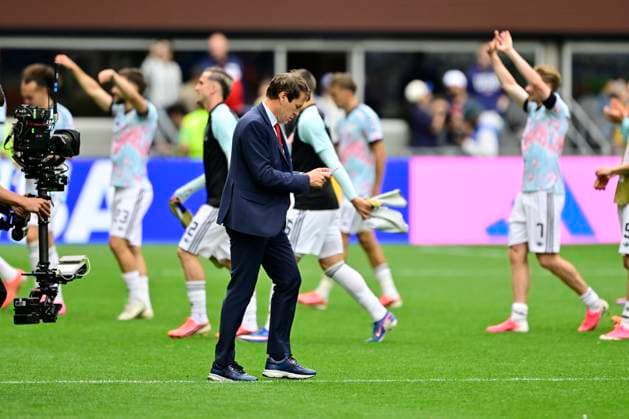 Belgium vs Senegal - 2026 FIFA World Cup, WM, Weltmeisterschaft, Fussball SEATTLE, USA - JULY 01 : Garcia Rudi head coach of Belgium during the FIFA World Cup 2026 Round of 32 match between Belgium and Senegal at the Lumen Field stadium on July 01, 2026 in Seattle, USA, 15 06 2026 Seattle United States of America  Copyright: xJanxDexMeuleneirx