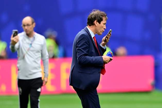 Belgium vs Senegal - 2026 FIFA World Cup, WM, Weltmeisterschaft, Fussball SEATTLE, USA - JULY 01 : Garcia Rudi head coach of Belgiumduring the FIFA World Cup 2026 Round of 32 match between Belgium and Senegal at the Lumen Field stadium on July 01, 2026 in Seattle, USA, 15 06 2026 Seattle United States of America  Copyright: xJanxDexMeuleneirx