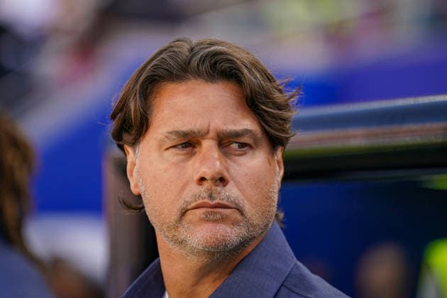USA: Fußball FIFA World Cup, WM, Weltmeisterschaft, Fussball 2026, Sechzehntelfinale - USA vs Bosnien - Herzegowina im Levi™s Stadium (Santa Clara, San Francisco Bay Area, Kalifornien): Mauricio Pochettino (Trainer, USA) *** 2026 FIFA World Cup: USA vs. Bosnia and Herzegovina in the Round of 32 at Levi’s™ Stadium in Santa Clara, San Francisco Bay Area, California. Mauricio Pochettino, Head Coach, USA Copyright: xJOERANxSTEINSIEKx