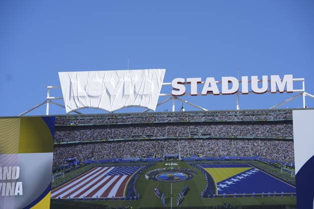 USA v Bosnia and Herzegovina - FIFA World Cup, WM, Weltmeisterschaft, Fussball 2026 - Round of 32 SANTA CLARA, CALIFORNIA - JULY 1: A view of the stadium during the 2026 FIFA World Cup Round of 32 match between USA vs Bosnia and Herzegovina at the San Francisco Stadium (Levi s Stadium) in Santa Clara, California, United States on July 1, 2026. Tayfun Coskun Anadolu California United States. Editorial use only. Please get in touch for any other usage.  Copyright: x2026xAnadoluxTayfunxCoskunx