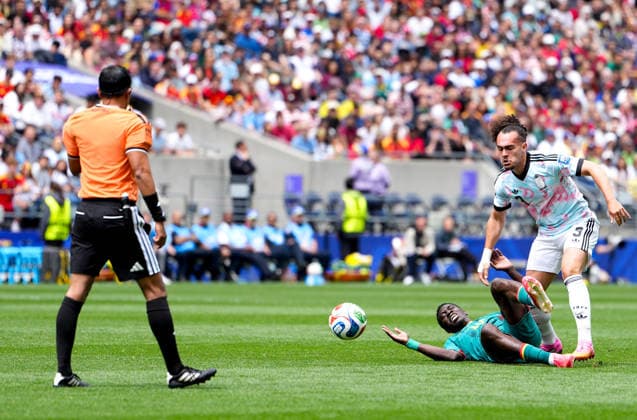 Belgium v Senegal - FIFA World Cup, WM, Weltmeisterschaft, Fussball 2026 - Round of 32 SEATTLE, USA - JULY 01: Arthur Theate (3) of Belgium in action during the 2026 FIFA World Cup Round of 32 match between Belgium and Senegal at Lumen Field (Seattle Stadium) in Seattle, Washington, United States on July 01, 2026. Ercin Erturk Anadolu Washington United States. Editorial use only. Please get in touch for any other usage.  Copyright: x2026xAnadoluxErcinxErturkx