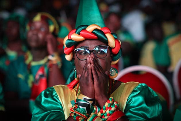 Senegal fans gather to watch World Cup in Dakar DAKAR, SENEGAL- JULY 02: A fan of Senegal upsets after the team s elimination from the 2026 FIFA World Cup, WM, Weltmeisterschaft, Fussball Round of 32 as thousands of fans gathered at Place de la Nation Square to watch the match on a giant screen, holding Senegal flags and wearing national team, Nationalteam jerseys in Dakar, Senegal, on July 02, 2026. Cem Ozdel Anadolu Dakar Senegal. Editorial use only. Please get in touch for any other usage.  Copyright: x2026xAnadoluxCemxOzdelx