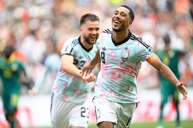 Belgium vs Senegal - 2026 FIFA World Cup, WM, Weltmeisterschaft, Fussball SEATTLE, USA - JULY 01 : Team captain Tielemans Youri midfielder of Belgium celebrates after scoring during the FIFA World Cup 2026 Round of 32 match between Belgium and Senegal at the Lumen Field stadium on July 01, 2026 in Seattle, USA, 15 06 2026 Seattle United States of America  Copyright: xNicoxVereeckenx