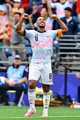 Belgium vs Senegal - 2026 FIFA World Cup, WM, Weltmeisterschaft, Fussball SEATTLE, USA - JULY 01 : Tielemans Youri midfielder of Belgium celebrates after scoring during the FIFA World Cup 2026 Round of 32 match between Belgium and Senegal at the Lumen Field stadium on July 01, 2026 in Seattle, USA, 15 06 2026 Seattle United States of America  Copyright: xJanxDexMeuleneirx