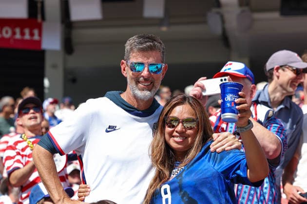 July 1, 2026, Santa Clara, California, USA: United States supporters are seen during the FIFA World Cup, WM, Weltmeisterschaft, Fussball 2026 Round of 32 match between USA and Bosnia and Herzegovina Santa Clara USA - ZUMAa257 20260701_zsp_a257_058 Copyright: xChrisxArjoonx