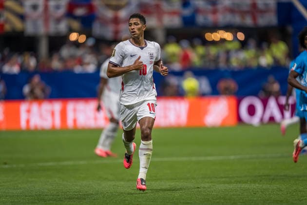 July 1, 2026, Atlanta, Georgia, USA: England midfielder Jude Bellingham (10) plays against DR Congo during their World Cup: Round of 32 match at Atlanta Stadium in Atlanta, Georgia. England wins the game, 2:1 in regulation play. World Cup: Round Of 32: England Vs DR Congo: Jude Bellingham  - ZUMAa161 20260701_aaa_a161_526 Copyright: xWalterxArcex xGMGx