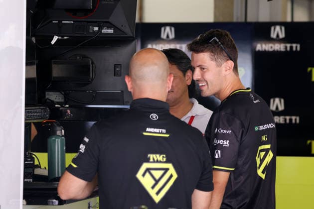 Felipe Drugovich (BRA) Andretti, FIA Formel E Weltmeisterschaft Saison 12, Shanghai E- Prix, China, 02.07.2026, Shanghai International Circuit *** Felipe Drugovich, BRA Andretti, FIA Formula E World Championship Season 12, Shanghai E-Prix, China, July 2, 2026, Shanghai International Circuit