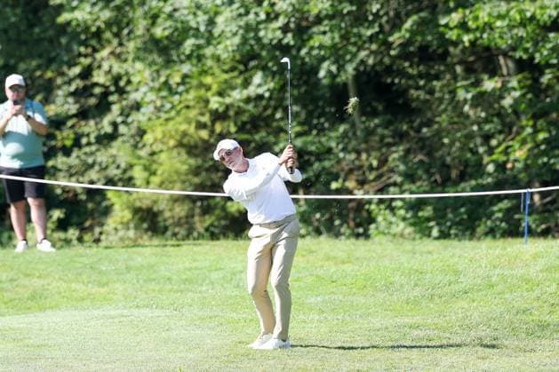 Sergio Garcia (ESP) beim Chip aufs Green, 37. BMW International Open 2026, Golf, DP World Tour, Herren, Runde 1, 02.07.2026 Eichenried Bayern Deutschland *** Sergio Garcia (ESP) chipping onto the green, 37 BMW International Open 2026, Golf, DP World Tour, Men s, Round 1, July 2, 2026, Eichenried, Bavaria, Germany Copyright: xkolbert-press ChristianxKolbertx