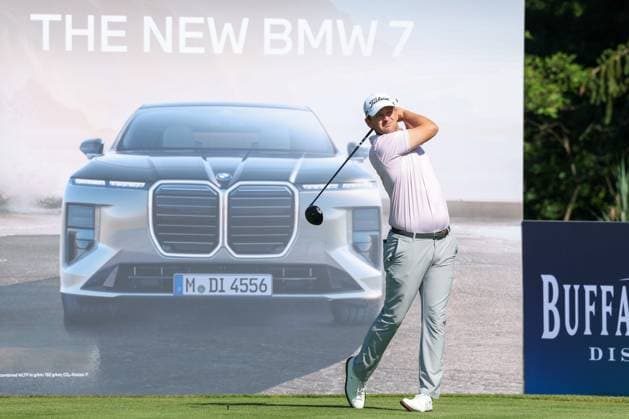Bernd Wiesberger (AUT) am Abschlag,Tee, 37. BMW International Open 2026, Golf, DP World Tour, Herren, Runde 1, 02.07.2026 Eichenried Bayern Deutschland *** Bernd Wiesberger AUT at the tee, 37th BMW International Open 2026, Golf, DP World Tour, Men s, Round 1, July 2, 2026, Eichenried, Bavaria, Germany Copyright: xkolbert-press ChristianxKolbertx