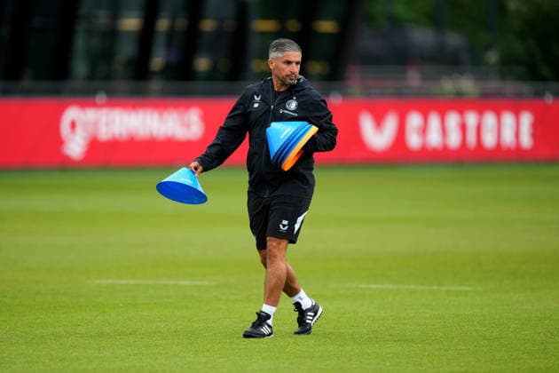 First training Feyenoord Rotterdam Rotterdam - Assistent Coach Said Bakkati of Feyenoord Rotterdam during the first training in preparation of the 2026 2027 season. The training is set at Trainingscomplex 1908 on 2 July 2026 in Rotterdam, The Netherlands. (Hero Images Yannick Verhoeven) Copyright: xYannickxVerhoevenx