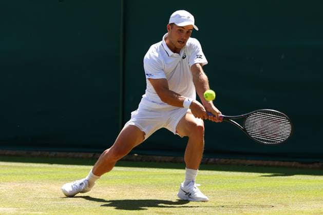 Arthur Fery during his second round match Wimbledon Tennis Championships, Day 4, The All England Lawn Tennis and Croquet Club, London, UK - 02 Jul 2026London The All England Lawn Tennis and United Kingdom  Copyright: xKieranxMcManus Shutterstockx 16970349f