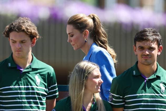 Catherine, Duchess of Cambridge arrives Wimbledon Tennis Championships, Day 4, The All England Lawn Tennis and Croquet Club, London, UK - 02 Jul 2026London The All England Lawn Tennis and United Kingdom  Copyright: xKieranxMcManus Shutterstockx 16970349u