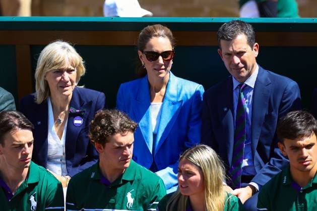Tennis, Wimbledon, Day 4, Princess Kate in the stands