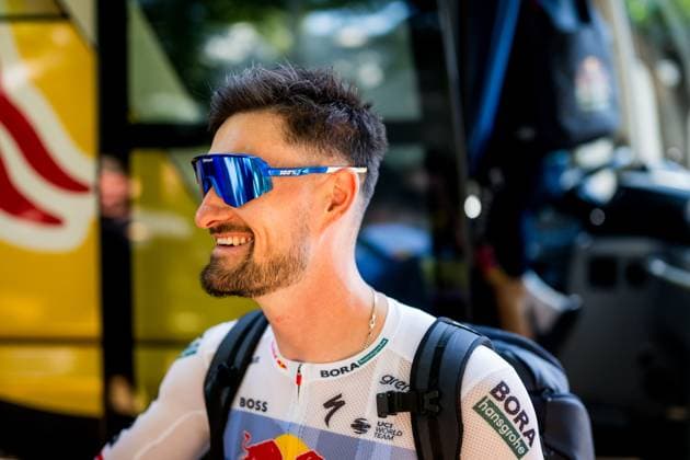 Belgian Jordi Meeus of Red Bull-BORA-hansgrohe is seen at a training ahead of the 2026 Tour de France cycling race, Thursday 02 July 2026, in Barcelona, Spain. The 113th edition of the Tour de France starts on Saturday 4 July in Barcelona, Spain, and will finish in Paris, France on the 26th of July. JASPERxJACOBS  x180165425x