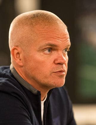 260702 Huvudtränare Gaute Helstrup under en pressträff med Malmö FF den 2 juli 2026 i Malmö. *** 260702 Head Coach Gaute Helstrup during a press conference with Malmö FF on July 2, 2026, in Malmö  Copyright: CHRISTOFFERxBORGxMATTISSON BB260702CB005