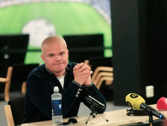 MALMÖ, SWEDEN 20260702 Malmö FF s new head coach Gaute Helstrup during a press conference, PK, Pressekonferenz on Thursday. MALMÖ SWEDEN x10600x *** MALMÖ, SWEDEN July 2, 2026 Malmö FF s new head coach, Gaute Helstrup, during a press conference on Thursday MALMÖ, SWEDEN x10600x  Copyright: xAndreasxHillergren TTx MALMÖ FF PRESS MEETING COACH