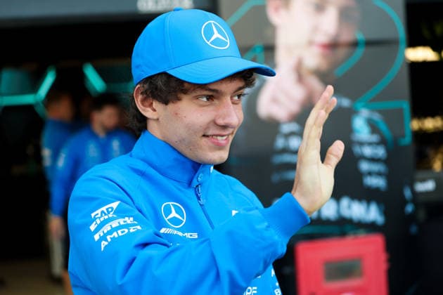 F1 - BRITISH GRAND PRIX 2026 KIMI ANTONELLI Andrea (ita), Mercedes AMG F1 Team W16, portrait during the Formula 1 British Grand Prix 2026, 9th round of the 2026 Formula One World Championship, WM, Weltmeisterschaft from July 3 to 5, 2026 on the Silverstone Circuit, in Silverstone, United Kingdom - SilverstoneUnited Kingdom  Copyright: xEricxAlonsox