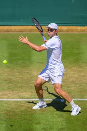 Day Four: The Championships - Wimbledon 2026 LONDON, ENGLAND JULY 02 - Arthur Fery of Great Britain during Gentlemen s Single Second Round against Otto Virtanen of Finland at The Wimbledon Lawn Tennis Championship at Wimbledon on July 02, 2026 in London, England. (Photo by Keeran Marquis)  Copyright: xKeeranxMarquis Fotoarena SPPx Sportspressphoto_SPR182629