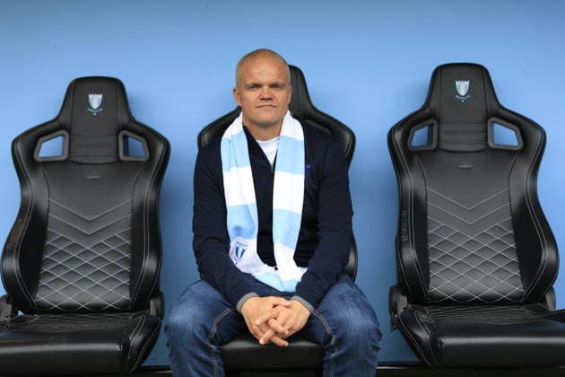 MALMÖ, SWEDEN 20260702 Malmö FF s new head coach Gaute Helstrup during a press conference, PK, Pressekonferenz on Thursday. MALMÖ SWEDEN x10600x *** MALMÖ, SWEDEN July 2, 2026 Malmö FF s new head coach, Gaute Helstrup, during a press conference on Thursday MALMÖ, SWEDEN x10600x  Copyright: xAndreasxHillergren TTx MALMÖ FF PRESS MEETING COACH