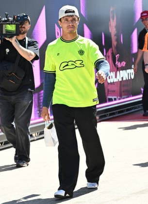 Formula 1, Arrivals, Silverstone, UK, 02 July, 2026. 02 July 2026. Lando Norris, McLaren, in the Paddock at the Formula 1 Pirelli British Grand Prix at Silverstone, Northamptonshire, UK., Credit:Lee Floyd Lee Floyd - B3214 Avalon UK, Northamptonshire, London, Silverstone  Copyright: xLeexFloydx xLeexFloydx-xB3214x xAvalonx 1113939737