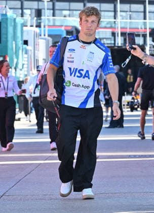 Formula 1, Arrivals, Silverstone, UK, 02 July, 2026. 02 July 2026. Liam Lawson, Racing Bulls, in the Paddock at the Formula 1 Pirelli British Grand Prix at Silverstone, Northamptonshire, UK., Credit:Lee Floyd Lee Floyd - B3214 Avalon UK, Northamptonshire, London, Silverstone  Copyright: xLeexFloydx xLeexFloydx-xB3214x xAvalonx 1113939923