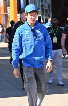 Formula 1, Arrivals, Silverstone, UK, 02 July, 2026. 02 July 2026. Kimi Antonelli, Mercedes, in the Paddock at the Formula 1 Pirelli British Grand Prix at Silverstone, Northamptonshire, UK., Credit:Lee Floyd Lee Floyd - B3214 Avalon UK, Northamptonshire, London, Silverstone  Copyright: xLeexFloydx xLeexFloydx-xB3214x xAvalonx 1113939976