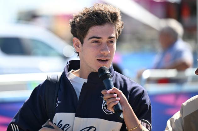 RECORD DATE NOT STATED 2nd July 2026; Silverstone Circuit, Northamptonshire, England; FIA Formula 1 2026 British F1 Grand Prix; Arrivals Day; Franco Colapinto of Alpine arrives at Silverstone SimonxWest