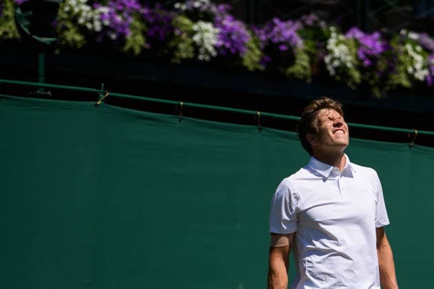 260702 Andre Göransson of Sweden reacts during a first round men™s doubles match during day 4 of Wimbledon on July 2, 2026 in London. Photo: Jesper Zerman BILDBYRAN kod JZ JZ0746 tennis wimbledon 4 bbeng dubbel sverige depp *** July 2, 2026: Andre Göransson of Sweden reacts during a first-round men’s doubles match on Day 4 of Wimbledon on July 2, 2026 in London. Photo by Jesper Zerman, BILDBYRAN, code JZ JZ0746: tennis, Wimbledon, 4, bbeng, doubles, Sweden, depp  Copyright: JESPERxZERMAN BB260702JZ004