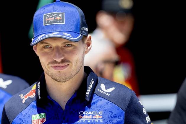 SILVERSTONE - Max Verstappen (Red Bull Racing) arrives at the Silverstone circuit ahead of the British Grand Prix. SANDER KONING ANP xVIxANPxSportx xxANPxIVx 562611950 originalFilename: 562611950.jpg