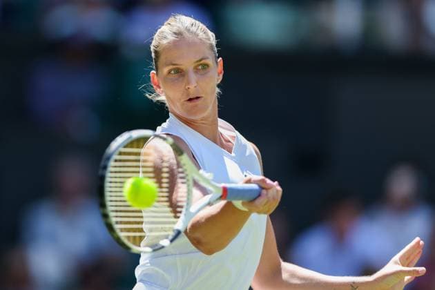 Karolina Pliskova during her second round match Wimbledon Tennis Championships, Day 4, The All England Lawn Tennis and Croquet Club, London, UK - 02 Jul 2026London The All England Lawn Tennis and United Kingdom  Copyright: xKieranxMcManus Shutterstockx 16970349ci