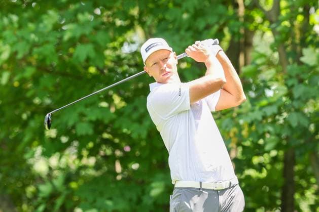 Matti Schmid (GER) am Abschlag,Tee, 37. BMW International Open 2026, Golf, DP World Tour, Herren, Runde 1, 02.07.2026 Eichenried Bayern Deutschland *** Matti Schmid (GER) at the tee, 37th BMW International Open 2026, Golf, DP World Tour, Men s, Round 1, July 2, 2026, Eichenried, Bavaria, Germany Copyright: xkolbert-press ChristianxKolbertx