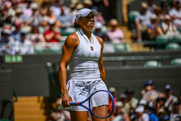 RECORD DATE NOT STATED 2nd July 2026; All England Lawn Tennis and Croquet Club, London, England; Wimbledon Tennis Tournament, Day Four; Madison Keys (USA) GodfreyxPitt