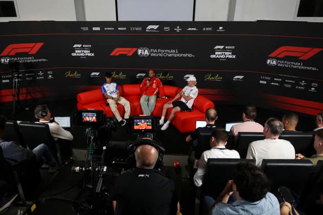 Formula 1 Pirelli British Grand Prix 2026. Lewis Hamilton (GBR), Scuderia Ferrari HP, SF-26 during Formula 1 Pirelli British Grand Prix 2026. on July 2., 2026 in Silverstone Circuit, Silverstone, United Kingdom, Zsombor Toth Silverstone Silverstone Circuit West Northamptonshire United Kingdom