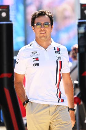 F1 Grand Prix of Great Britain - Previews Sergio Perez of Mexico and Cadillac Formula 1 Team arrives in the Paddock during previews ahead of the F1 Grand Prix of Great Britain at Silverstone Circuit on July 2, 2026, in Northampton, England. Northampton Silverstone Circuit Northampton England 0278_RL_GPGBF12K26_DSC_1690 Copyright: xRicardoxLarreinax