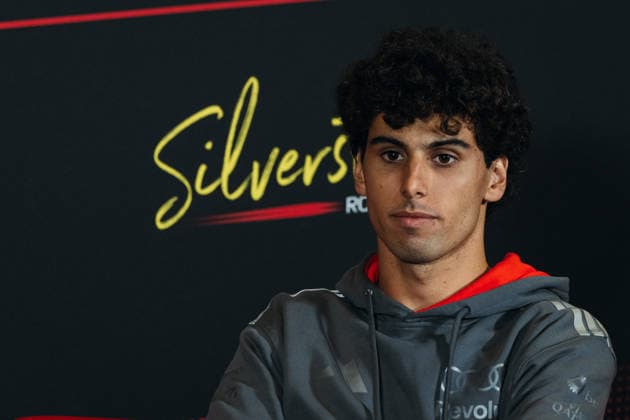 July 2, 2026, Silverstone, Northamptonshire, United Kingdom: GABRIEL BORTOLETO (5, Audi Revolut F1 Team, BRA, Brasilian F1 Driver, R26) during the drivers press conference, PK, Pressekonferenz at the Formula 1 Pirelli British Grand Prix 2026 at Silverstone Circuit F12026: British Grand Prix  - ZUMAr193 20260702_zsp_r193_029 Copyright: xSaraxRuffonix