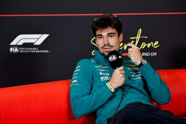 F1 - BRITISH GRAND PRIX 2026 STROLL Lance (can), Aston Martin F1 Team Honda AMR26, portrait press conference, PK, Pressekonferenz during the Formula 1 British Grand Prix 2026, 9th round of the 2026 Formula One World Championship, WM, Weltmeisterschaft from July 3 to 5, 2026 on the Silverstone Circuit, in Silverstone, United Kingdom - SilverstoneUnited Kingdom  Copyright: xPauloxMariax