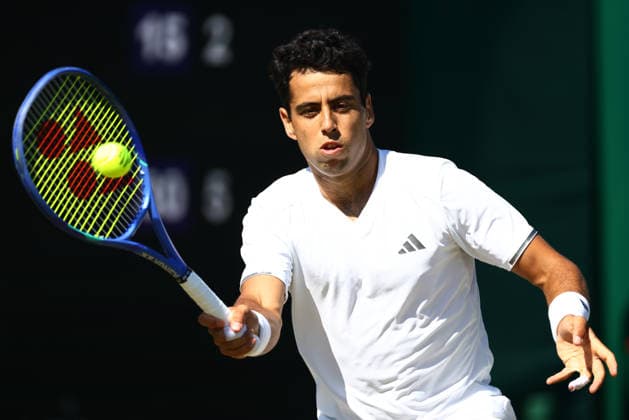 Jaume Munar during his second round match Wimbledon Tennis Championships, Day 4, The All England Lawn Tennis and Croquet Club, London, UK - 02 Jul 2026London The All England Lawn Tennis and United Kingdom  Copyright: xJamesxMarsh Shutterstockx 16970344fm