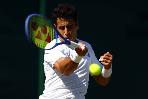Jaume Munar during his second round match Wimbledon Tennis Championships, Day 4, The All England Lawn Tennis and Croquet Club, London, UK - 02 Jul 2026London The All England Lawn Tennis and United Kingdom  Copyright: xJamesxMarsh Shutterstockx 16970344fy