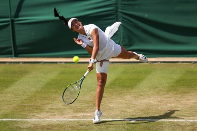 Alexandra Eala during her second round match Wimbledon Tennis Championships, Day 4, The All England Lawn Tennis and Croquet Club, London, UK - 02 Jul 2026London The All England Lawn Tennis and United Kingdom  Copyright: xEllaxLing Shutterstockx 16970348ac