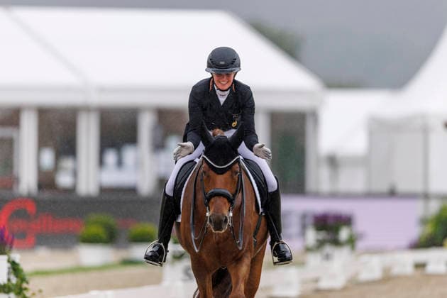 Equestrian sports, dressage, CDIO Nations Cup in Hagen