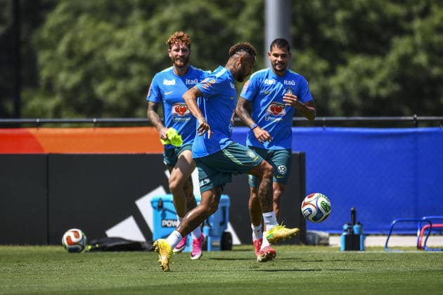 Neymar training at their New Jersey base the Columbia Park Training Facility in Morristown, NJ, United States. (Photo by Rebekah Wynkoop SPP)  Copyright: xRebekahxWynkoop SPPx Sportspressphoto_SPR182708