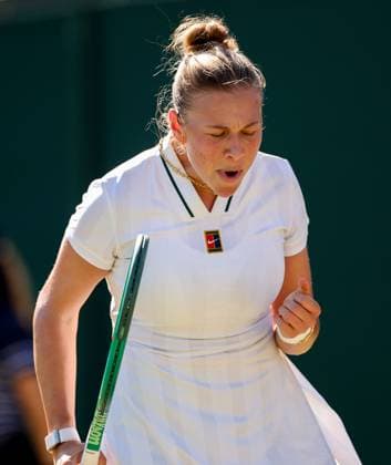 Amanda Anisimova during her second round match Wimbledon Tennis Championships, Day 4, The All England Lawn Tennis and Croquet Club, London, UK - 02 Jul 2026London The All England Lawn Tennis and United Kingdom  Copyright: xEllaxLing Shutterstockx 16970348am