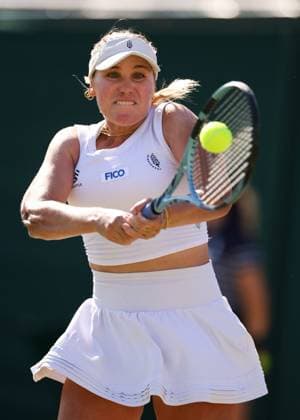 Sofia Kenin during her second round match Wimbledon Tennis Championships, Day 4, The All England Lawn Tennis and Croquet Club, London, UK - 02 Jul 2026London The All England Lawn Tennis and United Kingdom  Copyright: xEllaxLing Shutterstockx 16970348bt